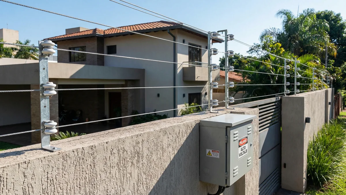 Cerco eléctrico residencial